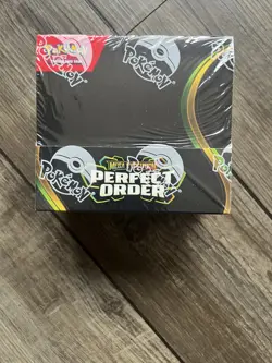 Pokemon Center TCG Mega Evolution Perfect Order Booster Box 18 Packs Sealed - Image 5