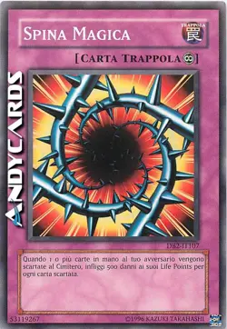 SPINA MAGICA • (Magical Thorn) • Comune • DB2 IT107 • Unl • Yugioh! • ANDYCARDS - Image 1