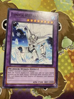 Elemental Hero Absolute Zero Common OP05-EN023 Lightly Played Unlimited Edition - Image 3