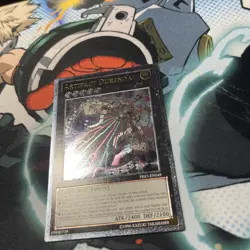 YuGiOh! Artifact Durendal PRIO-EN049 1st Ed Ultimate Rare - Image 1