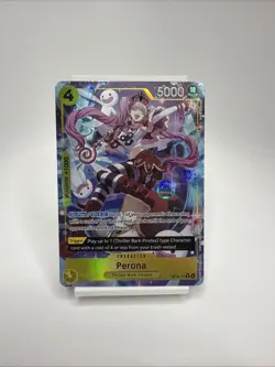 ONE PIECE THE AZURE SEA'S SEVEN ALT ART PERONA ALTERNATE ART OP R OP14-111 - Image 1