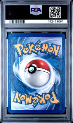 2000 POKEMON GAME BASE II #8 HITMONCHAN-HOLO BASE II PSA 6 - Image 2