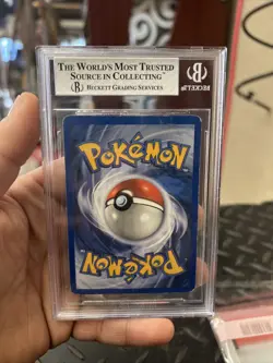 2000 Pokemon Base Set 2 Hitmonchan Holo 8/130 BGS 2.5 PSA CGC Vintage - Image 2