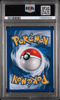2000 POKEMON BASE SET 2 #8 HITMONCHAN-HOLO PSA 8 - Image 2