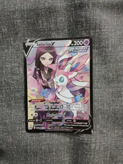 Sylveon V TG14/TG30 Brilliant Stars Trainer Gallery Ultra Rare Pokemon Card New - Image 1
