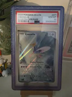 Pokemon Card Shrouded Fable Cresselia 071/064 Graded PSA 10 - Image 1