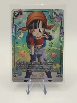 Pan : GT FB09-112 Alternate Art Dual Evolution Dragon Ball Card English Fusion - Image 1