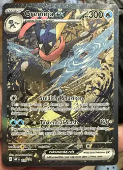 Greninja ex 132 Sv: Scarlet & Violet Promo Cards Holo NM - Image 1