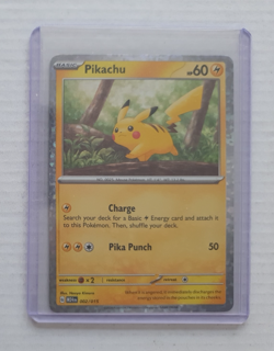McDonald's Pokemon TCG Dragon Discovery - Pikachu 002/015 Holo Promo Card NM - Image 3