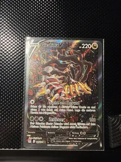 Giratina v 186/196 Alt Art Deutsch Verlorener Ursprung Near Mint Pokemon Karten - Image 3