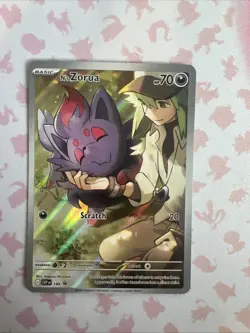 N’s Zorua SVP EN 189 – Black Star Promo – NM Pokemon TCG - Image 1