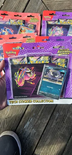Ascended Heroes Tech Sticker Pokemon X10 Bundle. Brand New and Sealed - Image 4