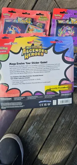 Ascended Heroes Tech Sticker Pokemon X10 Bundle. Brand New and Sealed - Image 5