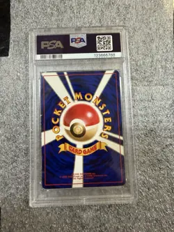 1997 P.M. JAPANESE JUNGLE PIKACHU #25 PSA 8 NM Pokemon - Image 2