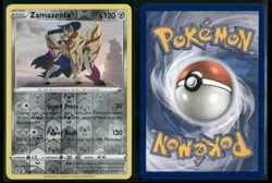 ✰ ZAMAZENTA 140/192 REVERSE HOLO RARE REBEL CLASH POKEMON ✰ LP - Image 1