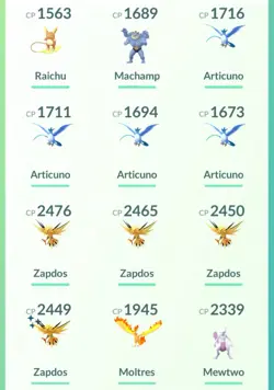 Pokemon Go PTC Acc, Guaranteed Lucky SHINY Zapdos 2019 - Image 2