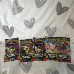 Pokemon Perfect Order Booster Bundle (5 Booster Packs) - New & Sealed IN-HAND - Image 1