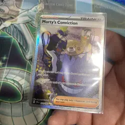 Pokemon TCG Trainer Morty's Conviction SIR 211/162 Temporal Forces Near Mint - Image 4