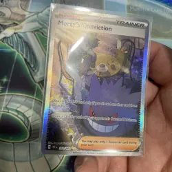 Pokemon TCG Trainer Morty's Conviction SIR 211/162 Temporal Forces Near Mint - Image 5