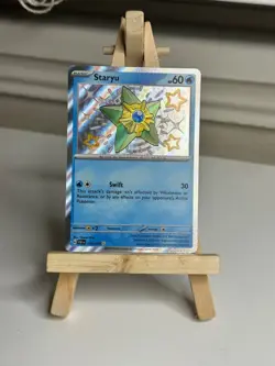 Staryu 118/091 SV: Paldean Fates Shiny Rare Pokemon TCG NM - Image 1