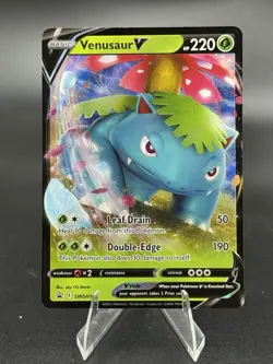 Venusaur V - SWSH100 - Sword & Shield Black Star Promo - LP - Pokemon TCG Card - Image 1