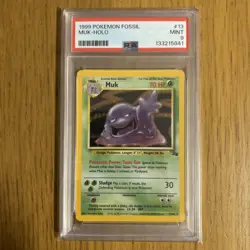 MUK 13/62 | Holo | Pokemon Fossil | WOTC | 1999 | PSA 9 - Image 1