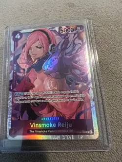One Piece TCG Vinsmoke Reiju OP06-069 Alt Art SR Wings of the Captain English NM - Image 1