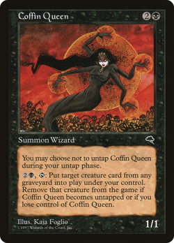 MTG Coffin Queen Tempest Regular NM/LP - Image 1