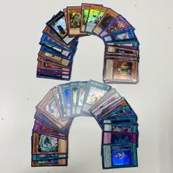 Mixed Rare Holographic YU-GI-OH! TCG and CCG Trading Cards Bundle (Set Of 100) - Image 1