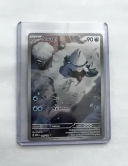 Snover 140/132 Illustration Rare Holo ME01: Mega Evolution Pokemon NM ✨ - Image 1