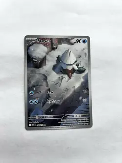 Snover 140/132 Illustration Rare Holo ME01: Mega Evolution Pokemon NM ✨ - Image 2