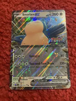 Pokemon TCG Snorlax EX 076/131 Prismatic Stamp, Blissey EX 134/167 Stamped NM - Image 3