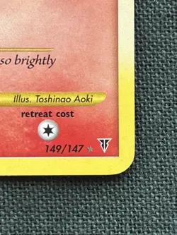 Moltres Lv.33 149/147 Supreme Victors Secret Rare Vintage Pokemon TCG - Image 5