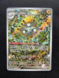 Magneton Pokemon Scarlet and Violet Black Star Promo 159 - Image 1