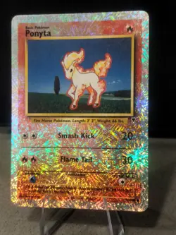 2002 Pokemon Ponyta #87/110 Legendary Collections Reverse Holo - Image 3
