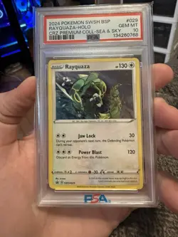 Rayquaza Holo #029 Premium Collection Sea & Sky 2024 Pokemon PSA 10 142774387 - Image 1