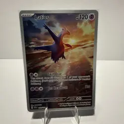 Pokemon: SV Surging Sparks Latios 203/191 Illustration Rare - NM Pack Fresh - Image 1