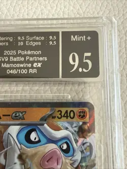 Mamoswine [RR] 046/100 SV9 Battle Partners Pokemon Japanese Grade 9.5 Mint+ - Image 4