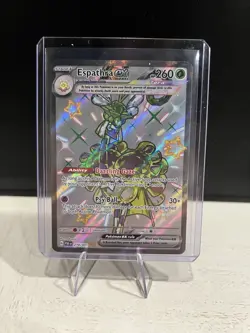 Pokemon TCG: S&V Paldean Fates - Espathra ex SUR 214/091 - NM - Image 1
