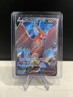 Pokemon TCG: SWSH04 Vivid Voltage - Talonflame V UR 168/185 - NM - Image 1
