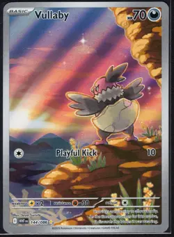 Vullaby NM IR 144/086 Sv: White Flare Pokemon TCG Holo - Image 1