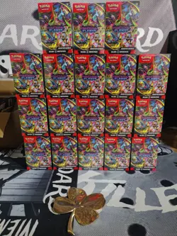 Phantasmal Flames Pokemon Booster Bundles Sealed Hunting That Zard - Image 1