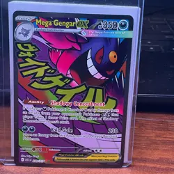 2026 Pokemon English Mega Gengar Ex 269/217 Ascended Heroes Mega Attack Rare - Image 3