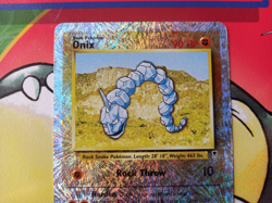 Onix 84/110 Reverse Holo Legendary Collection Pokemon Card - Image 3