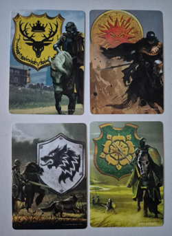 Promo House Cards x 4 - Game Of Thrones LCG 2.0 - FFG - Image 1