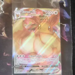 Pokemon Eevee VMAX SWSH087 Promo Full Art Holo SWSH: Sword & Shield Card - Image 1