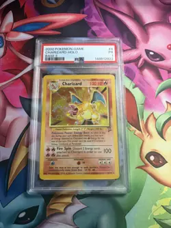PSA 1 PR 2000 Base Set 2 II Charizard 4/130 Holo Foil Rare WOTC Pokemon - Image 1