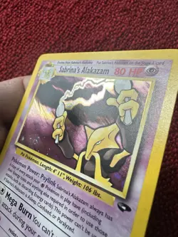 Pokemon TCG - Sabrina's Alakazam 16/132 - Gym Challenge 2000 Holo Rare ⭐ NM - Image 2