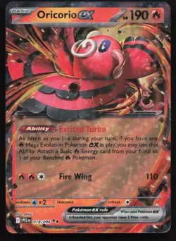 Oricorio ex 018/094 PFL Phantasmal Flames Pokemon - NM - Image 1