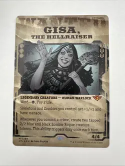 Gisa, the Hellraiser (Showcase) Outlaws of Thunder Junction Foil - Image 1